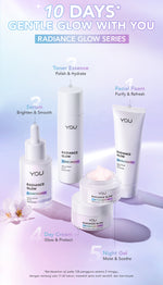 YOU Radiance Glow Active Night Gel Brightening Vitamin C Niacinamide Overnight Hydrating [Hot Selling]