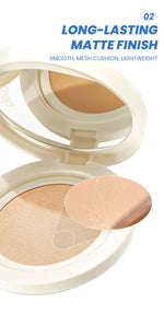 YOU Cloud Touch Dreamy-fit Lasting Mesh Cushion Cushion Foundation Natural Matte Finish Tahan Lama 24 Bedak Wajah SPF Kosmetik