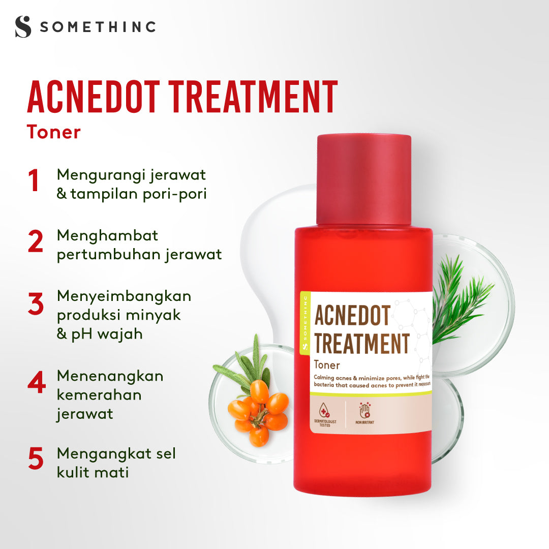 SOMETHINC ACNEDOT Treatment Toner - Toner Kulit Berjerawat