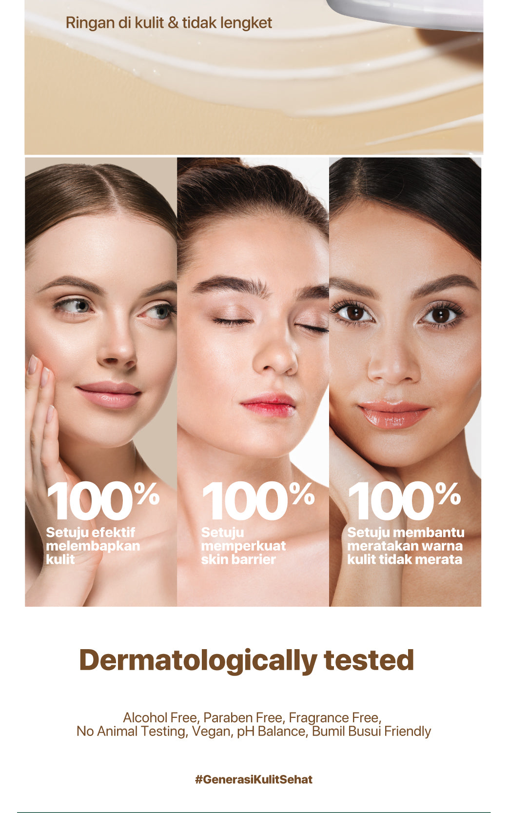 NPURE Licorice Bright & Glow Creamy light Moisturizer  / Creamy Light / Brightening Cream / 5X Bright Boost / Pelembap Wajah Cerah Glowing Semua Jenis Kulit