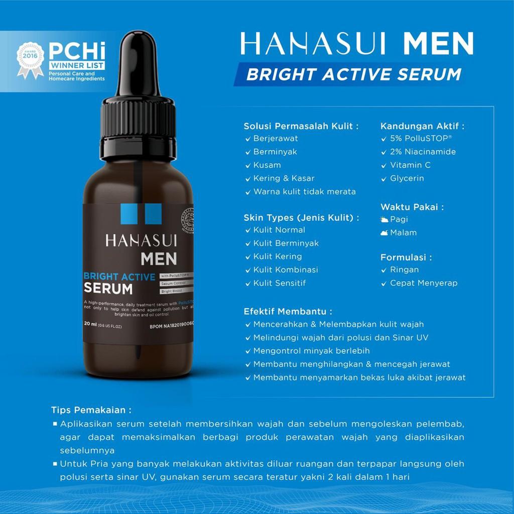 Hanasui Men Bright Active Serum