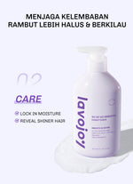 Lavojoy So So So Smooth Shampoo | Membersihkan Rambut Dan Kulit Kepala | Mengurangi Rambut Kusut | Mengkilaukan Rambut | Menutrisi Rambut | Menghaluskan Rambut