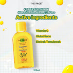 THE FACE Temulawak Facial Wash with Glutathione 125ml - Sabun Cuci Muka / Pembersih Muka