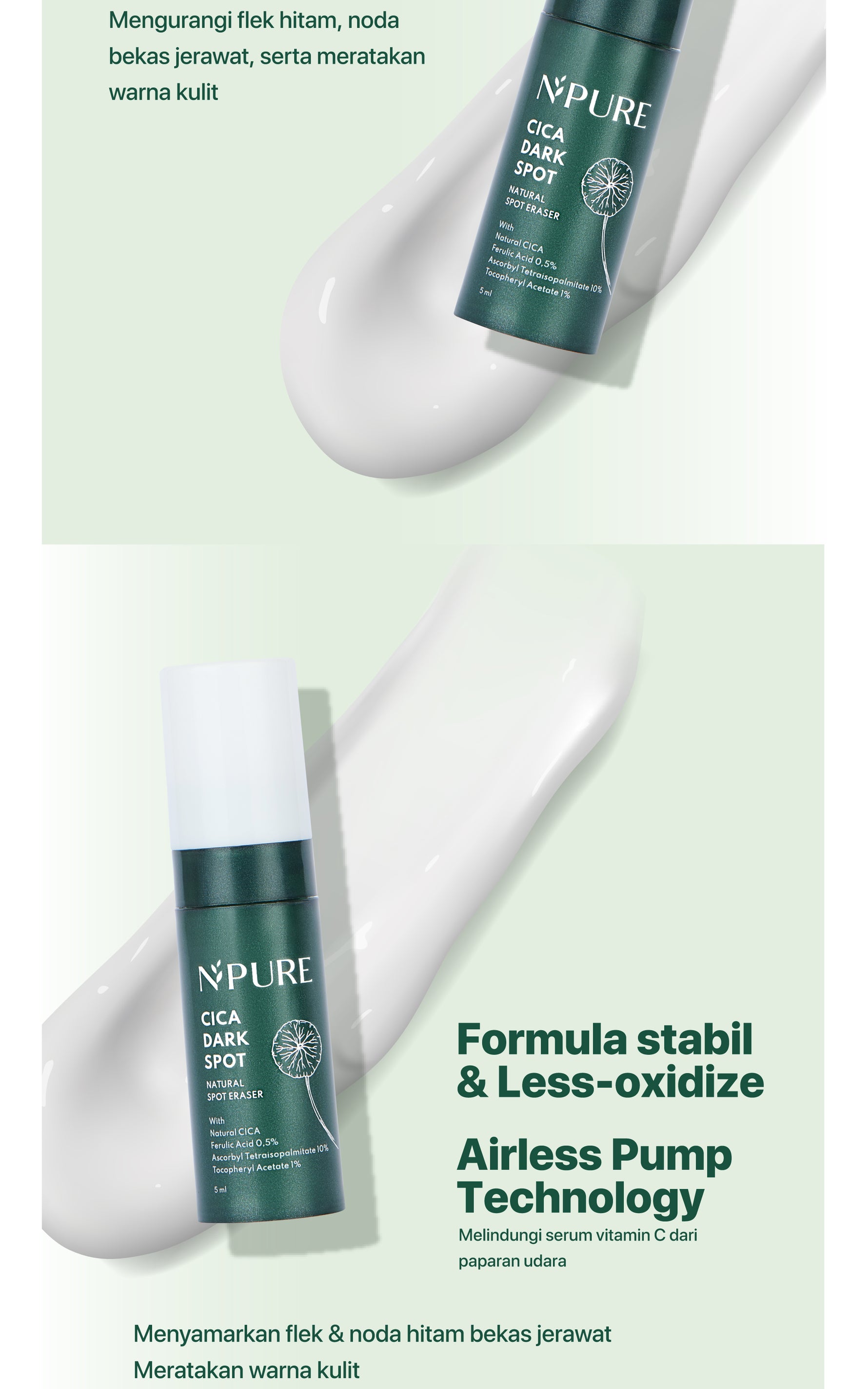 DARK SPOT - NPURE Spot Treatment Dark Spot / Menyamarkan noda hitam bekas jerawat
