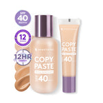 SOMETHINC Copy Paste Tinted Sunscreen SPF 40 PA++++ - Skin Tint Ringan Dengan Finish Dewy | Meratakan Warna Kulit Serta Melindungi Wajah Dari UVA & UVB, Mengandung skincare dan Tahan Lama