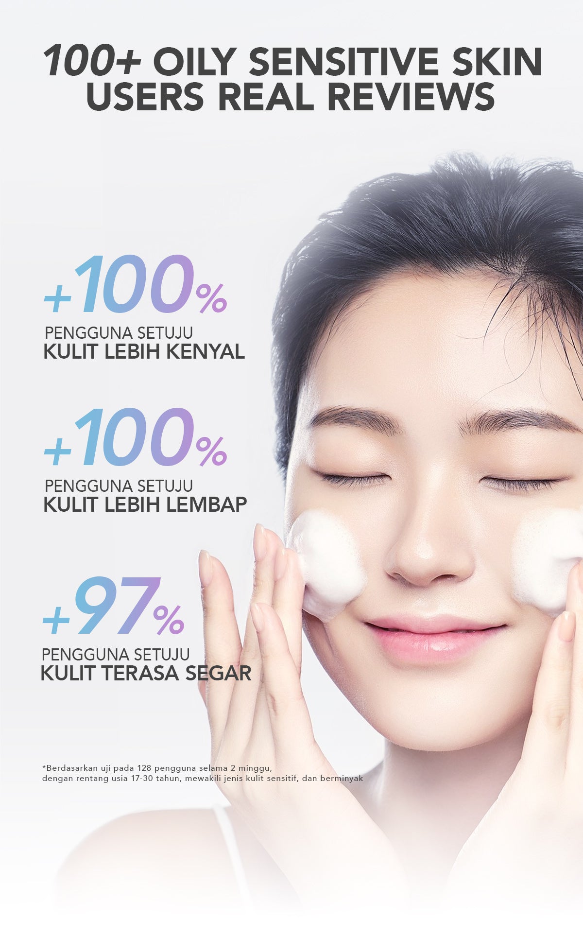 YOU Radiance Glow Purifying Facial Foam Brightening Vitamin C Niacinamide Amino Gentle Cleansing Mencerahkan