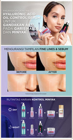 L'oreal Paris Revitalift Hyaluronic Acid 8h Oil Control Gel-Cream - Kulit Terasa Kenyal & Replumping