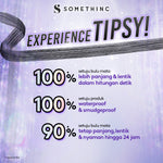 SOMETHINC Tipsy Lash Lift Lengthening Mascara - Mascara Keratin Lash Lift, Memberikan Bulu Mata Efek Lebih Panjang & Lentik Dalam Hitungan Detik | Tahan Digunakan Hingga 24 Jam | Mengandung Keratin, Biotin, & Argan Oil Untuk Memperkuat Dan Menutrisi Bulu