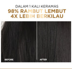 L'Oreal Paris Elseve Extraordinary Oil Gold Hair Treatment Serum 30ml -  Rambut Halus Berkilau dalam Satu Pemakaian - dari Bunga Istimewa Omega 3 - Perawatan Rambut Vitamin Rambut 30ml   Hair oil