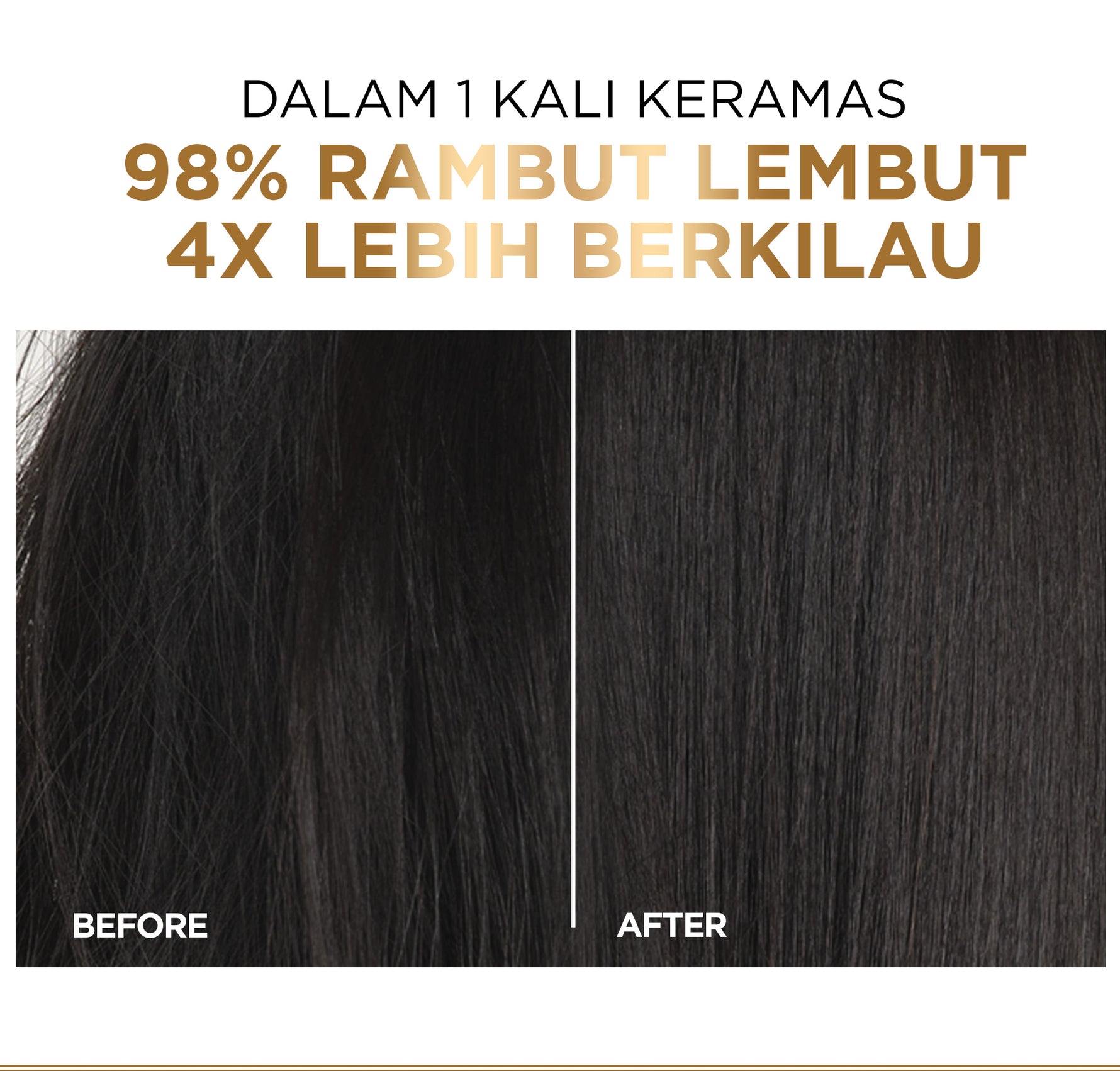 L'Oreal Paris Elseve Extraordinary Oil Gold Hair Treatment Serum 30ml -  Rambut Halus Berkilau dalam Satu Pemakaian - dari Bunga Istimewa Omega 3 - Perawatan Rambut Vitamin Rambut 30ml   Hair oil