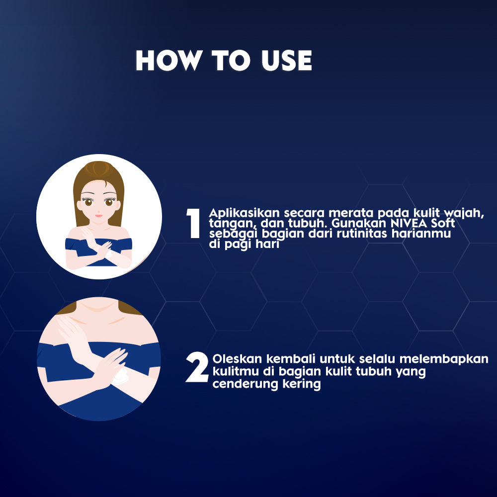 NIVEA Cream Moisturizer Creme Tin 60ml - Hand body krim cream lotion mositurizer multifungsi kaleng biru tua body care kulit kering kasar bersisik pecah-pecah badan wajah muka sikut tumit memperbaiki skin barrier pelembab melembutkan badan - Eucerit