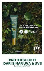 2PCS TWIN PACK SUNSCREEN - NPURE  Cica Beat The Sun Matte / SUNSCREEN HYPOALLERGENIC Acid Extract Beruntusan Hydrating Mencerahkan Wajah