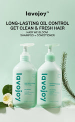 Lavojoy Hair We Bloom Shampoo | Sampo Untuk Mengurangi Rambut Berminyak | Rambut Lepek | Membersihkan Kulit Kepala | Dengan Asam Amino | Rambut Sehat Dan Segar