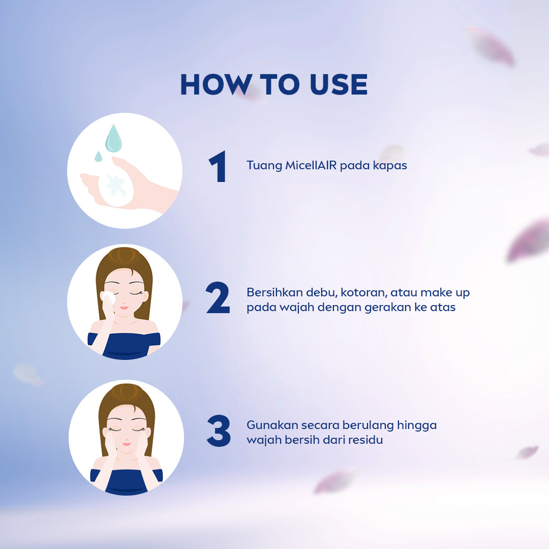 NIVEA Micellar Water MicellAir Oil & Acne Care 400ml - Pembersih make up aman untuk kulit berminyak jerawat sensitif oily acne prone skin penghapus riasan wajah double cleansing tanpa alkohol - Magnolia Bark Extract, 0% Alcohol
