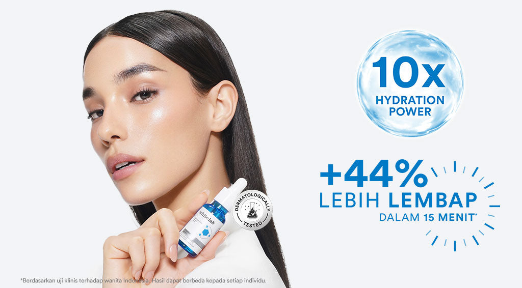 [BUY 1 GET 1] Whitelab Hydrating Serum - Serum Kulit Kering Perkuat Hidrasi untuk Kulit Lembap, Halus & Kenyal dengan Hyaluronic, Panthenol & Probiotic [BPOM]