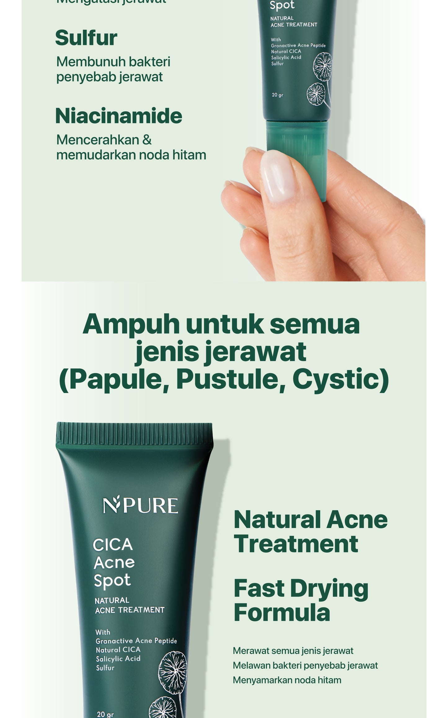 NPURE SPOT TREATMENT ACNE SPOT/DARK SPOT