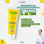 THE FACE Temulawak  Facial Foam 100ml With Ekstrak Temulawak and Niacinamide - Sabun Pembersih Wajah