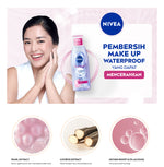NIVEA Micellar Water MicellAir Pearl Bright 200ml - Pembersih make up tanpa alkohol makeup remover mencerahkan kulit kusam membersihkan wajah double cleansing melembabkan kulit kering - Pearl & Licorice Extract, 0% Alcohol