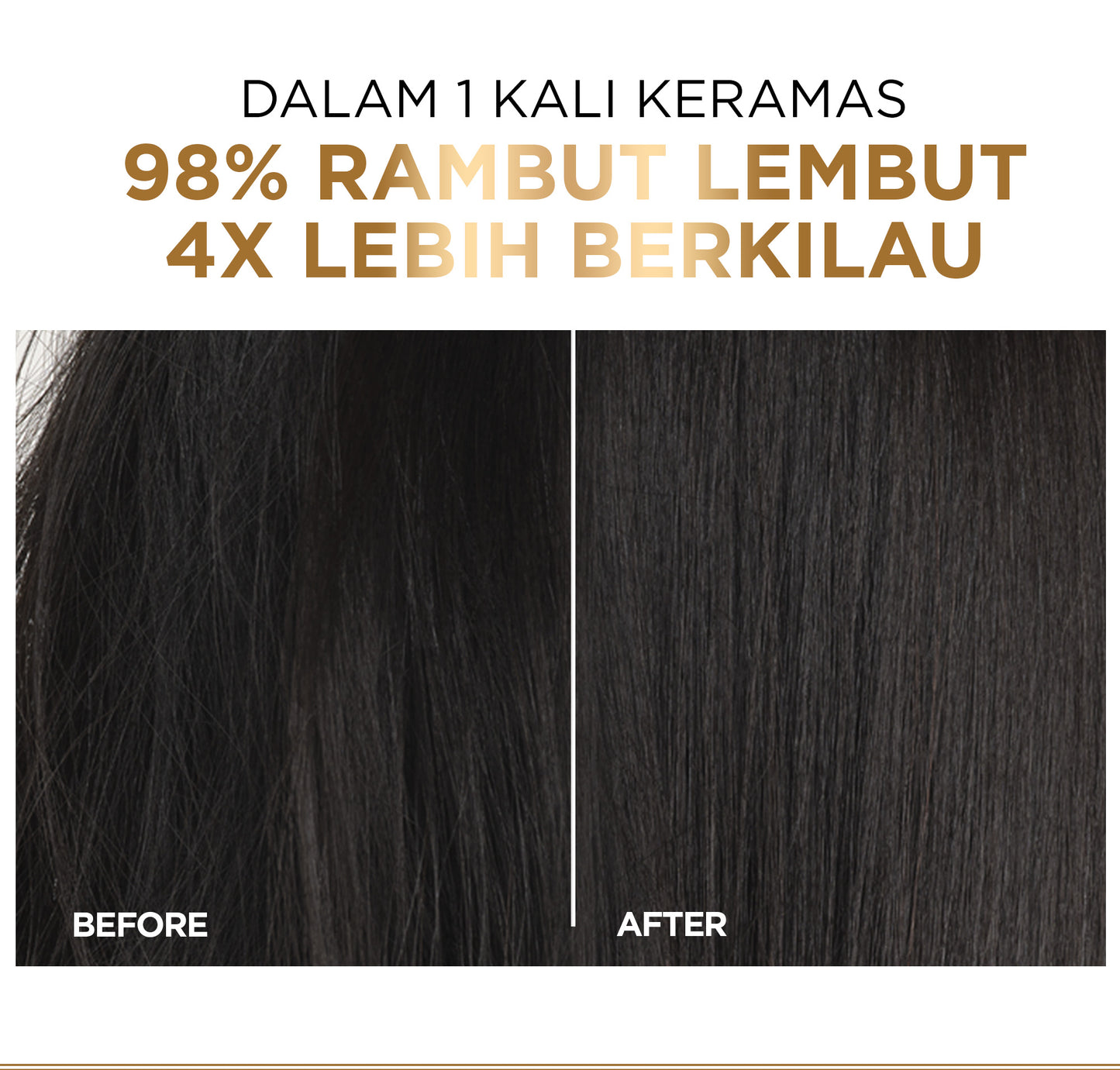 [BUY 1 GET 1] L'Oreal Paris Elseve Extraordinary Oil Gold Hair Serum & Hair Treatment Kit - Rambut Halus Berkilau dalam Satu Pemakaian - dari Bunga Istimewa Omega 3 - Perawatan Rambut Vitamin Rambut Twinpack 100ml Rambut Kering Kusam