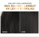[BUY 1 GET 1] L'Oreal Paris Elseve Extraordinary Oil Gold Hair Serum & Hair Treatment Kit - Rambut Halus Berkilau dalam Satu Pemakaian - dari Bunga Istimewa Omega 3 - Perawatan Rambut Vitamin Rambut Twinpack 100ml Rambut Kering Kusam