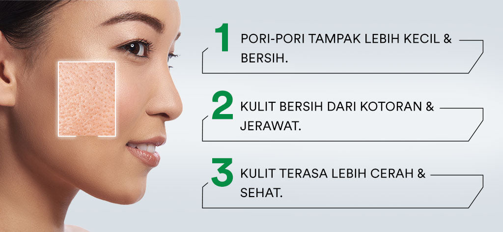 Whitelab Mugwort Pore Clarifying Mask - Masker Pori Pori Kecil Minimalis Bebas Jerawat dengan Mugwort BHA Tea Tree [BPOM]