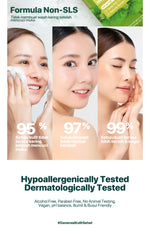 NPURE Facial Wash Cica / Anti Acne Facial Foam / Sabun Muka Anti Jerawat Berminyak