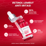Hanasui Advance Retinol Serum -  Anti Aging Serum untuk Kerutan Halus Tekstur Kulit Cerah Kenyal Encapsulated Retinol, HPR, Advance Niacinamide, 5X Ceramide