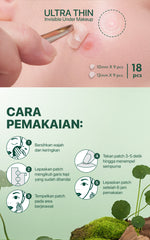 ACNE PATCH - NPURE Acne Clear Patch isi 18Pcs / Ultra thin layer / Patch Jerawat / Acne Skin / Untuk kulit Berjerawat