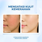 ELFORMULA CeraHydro Barrier Repair Moisture Cream - Pelembab Wajah dengan Ceramide & Centella Krim untuk Kulit Kering & Sensitif Mengatasi Kemerahan dan Meningkatkan Elastisitas Moisturizing Moisturizer Krim Cream Siang Malam