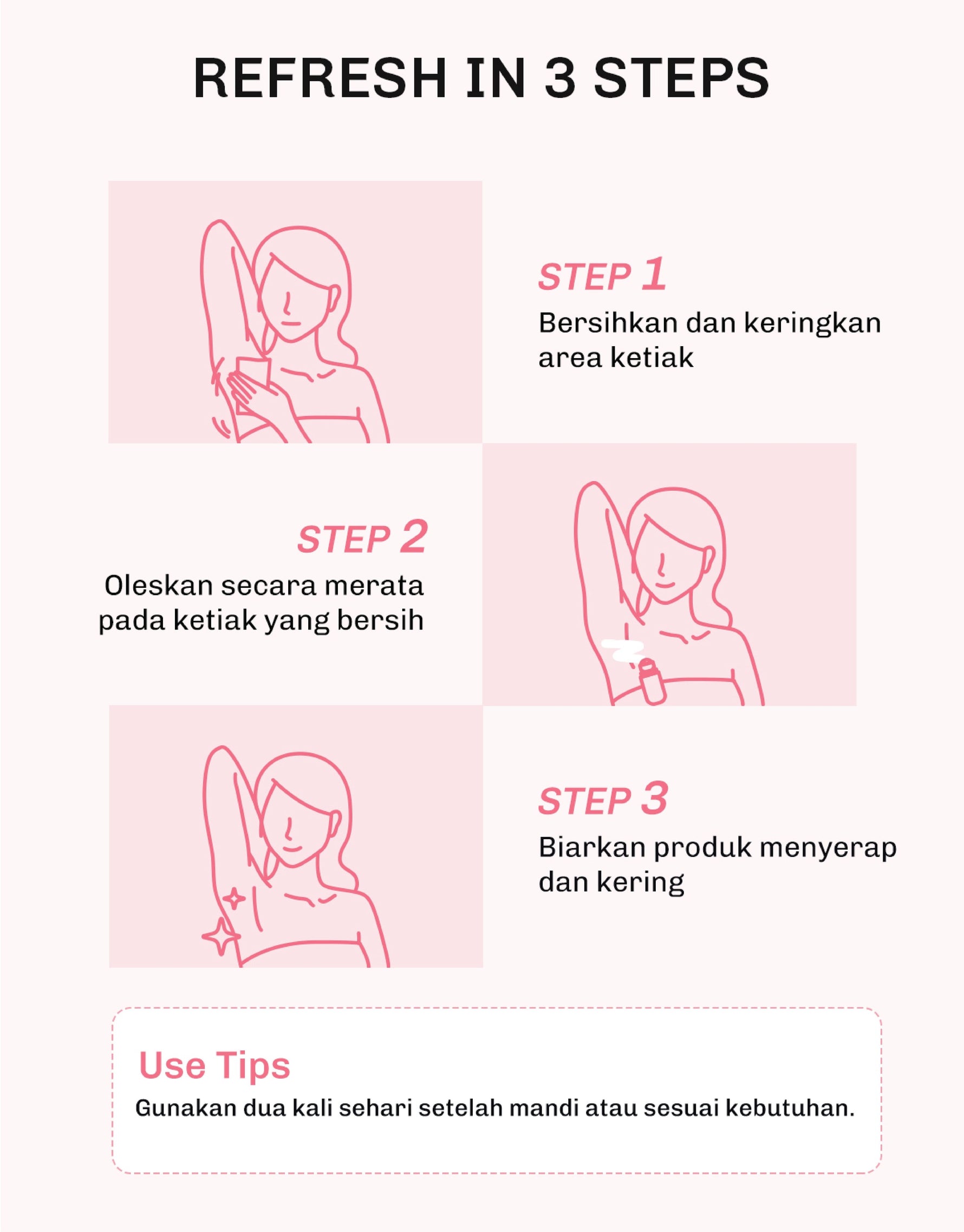 Lavojoy Let It Glow Deodorant Serum - Paket Perawatan Pencerah Ketiak & Kulit Tubuh, 72 Jam Perlindungan Bau & Keringat, Cepat Kering 5 Detik, Aman Kulit Sensitif, Niacinamide + Vitamin C