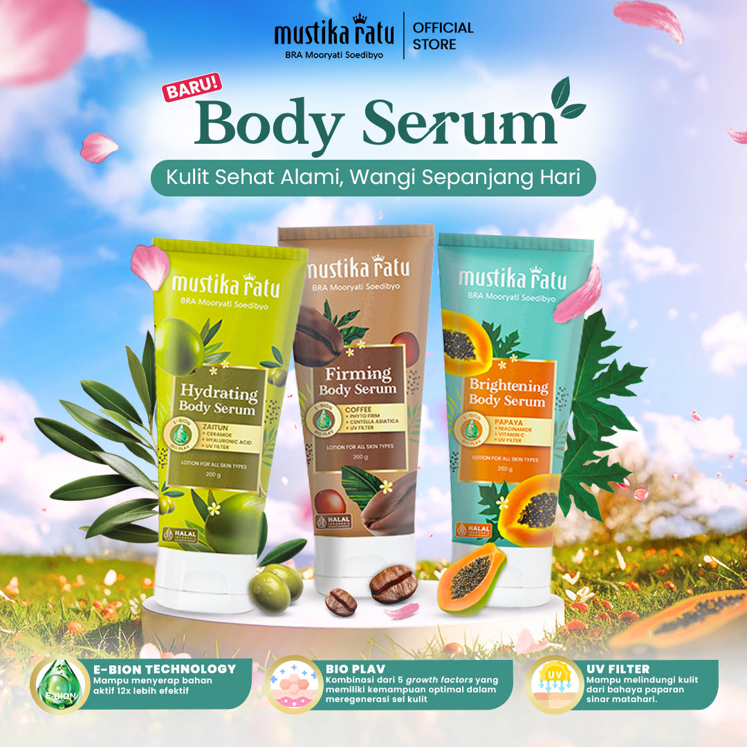 Mustika Ratu Body Serum 200ml - All Variant