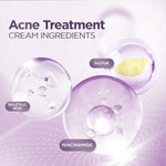 ACNAWAY Acne Treatment Cream - Krim Totol Jerawat Membandel Niacinamide Obat Jerawat Bruntusan Acne Spot Cream Untuk Mengeringkan Jerawat Meradang Anti Komedo Anti Bakteri Salep Jerawat Acne Care Menghilangkan Bekas Jerawat Acne Gel Sulfur Salicylic Acid