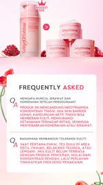 [Isi Besar Hemat]Glad2Glow Moisturizer Series100G Water Gel Niacinamide Brightening Retinol CentellaMencerahkan Pemutih Kulit Pelembab Bercahaya Krim Siang dan Malam Perawatan Kulit Ekstrak Delima Asam Lemak Asam Delima Wajah G2glow official store
