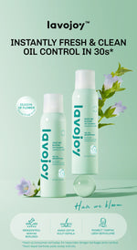 Lavojoy Hair We Bloom Dry Shampoo Season of Flower - Dry Shampoo Atasi Kulit Kepala Berminyak, Scalp Friendly, Tanpa Residu Putih, Dengan Kandungan Zinc PCA Dan Tea Tree Oil