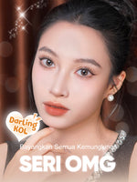 [0.00~-6.00]Magister Softlens Minus OMG Sepasang Lensa Kontak Warna Diameter 14.00mm 6bulan