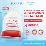 [NEW] HANASUI Moisturizer Gel Series - Pelembab Gel Lembap & Mudah Menyerap - Bright Expert Mencerahkan - Ceramide Korean Probiotics Skin Barrier - Daily Retinol Cegah Penuaan Dini