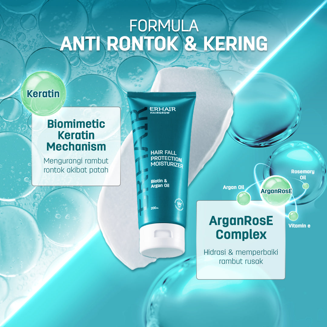 ERHAIR HairFall Fighter - Bundle Rambut Rontok No#1 Rekomendasi Dermatolog Indonesia