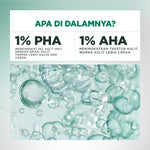 BARU Garnier Micellar Water Peeling Exfoliating 1% AHA + PHA - 400ml Skincare Pembersih Wajah & Make up untuk mengangkat sel kulit mati