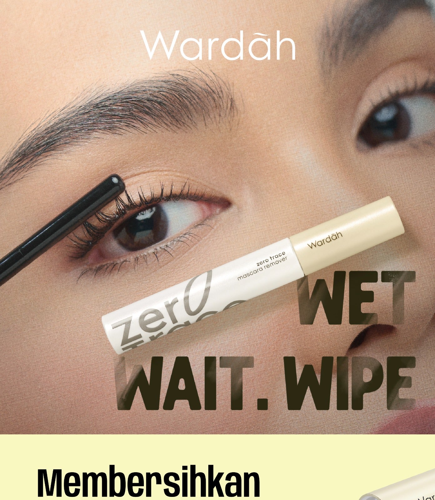 [MASCARA REMOVER BERSIH TANPA SISA] NEW! WARDAH Zero Trace Mascara Remover - Effortless Lash-Cleansing Lash-Nourishing Oils Gentle Formula Remover Mascara - Make Up Remover - Maskara - Pembersih Bulu Mata Tanpa Rontok - Pembersih Makeup Wajah - Eye Makeup