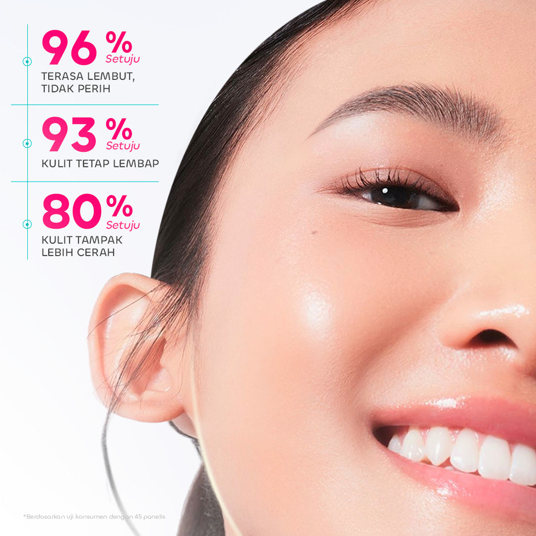 【 NEW 】HANASUI Micellar Water Lembut untuk Kulit Sensitif 0% alcohol - Micellar Mencerahkan Vitamin C - Micellar Korean Heartleaf