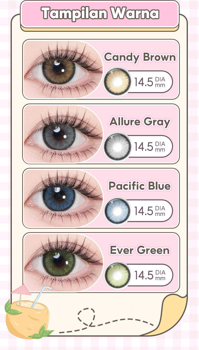 [MCN direkomendasikan]Magister soflens 1 paket lengkap air soflens dan Tweezer perawatan 14.0mm~14.5mm Softlens