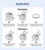 [0.00 s/d -6.00] Magister Softlens Minus 14.5 mm soflen dubai minus warna Big Eyes softlens Hitam