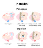 [0.00 s/d -8.00] Magister softlens Minus 14.00MM Queen Ochre Soflen Minus Graphite Amber Soflen Sepasang 6Bulan
