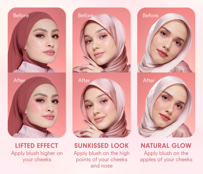[BEST BLUSH 2025] Instaperfect Silk Touch Blusher- Blush On Muka