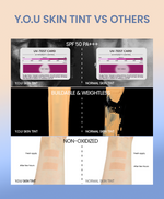 [NEW] YOU Cloud Touch 3% Niacinamide Acne Defense Skin Tint For Oily Acne Prone Skin Perfect Coverage Liquid Foundation Serum Tint 24h Matte Oil Control SPF 50 No Oxidiant