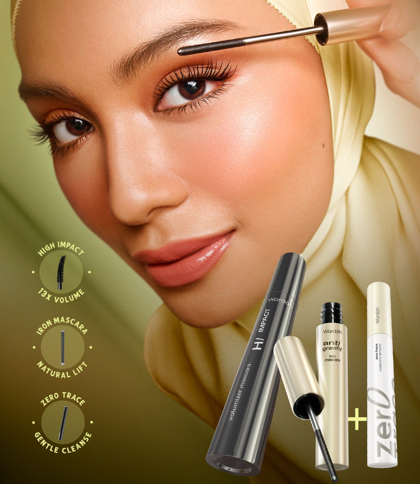 [MASCARA REMOVER BERSIH TANPA SISA] NEW! WARDAH Zero Trace Mascara Remover - Effortless Lash-Cleansing Lash-Nourishing Oils Gentle Formula Remover Mascara - Make Up Remover - Maskara - Pembersih Bulu Mata Tanpa Rontok - Pembersih Makeup Wajah - Eye Makeup