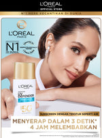 [NEW LAUNCH] L’Oreal Paris UV Defender Aquafusion Daily Water Gel Sunscreen SPF50+ PA++++, Sunscreen Seringan Air, 24 Jam Terhidrasi