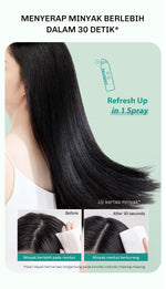 Lavojoy Hair We Bloom Dry Shampoo Season of Flower - Dry Shampoo Atasi Kulit Kepala Berminyak, Scalp Friendly, Tanpa Residu Putih, Dengan Kandungan Zinc PCA Dan Tea Tree Oil