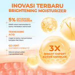 [NEW] HANASUI Bright Expert Moisturizer Gel 30g - Pelembab Gel Bening Lembap & Mencerahkan - 5% Advance Niacinamide & Tranexamic Acid - Ratakan warna kulit & Kurangi Bintik Hitam