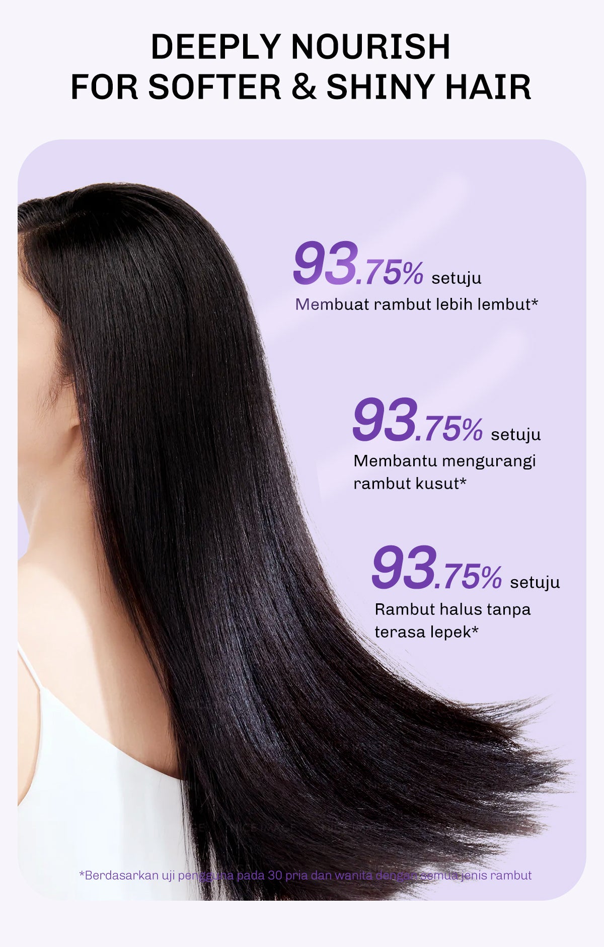 Lavojoy So So So Smooth Hair Oil 80ml  – Hair Oil Rambut Kering & Kusut, Melembutkan, Mengurangi Rambut Mengembang, Perlindungan Rambut Dari Panas Berlebih, Dengan 9 Natural Oils & Vitamin E